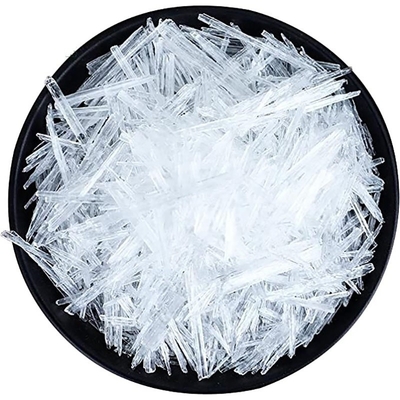 Material químico DL-Mentol 99% A solução perfeita para a produção de branco sólido