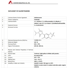 PD n.o PD20220096 Sulfentrazona 95% Herbicida técnico para a eliminação ideal de ervas daninhas