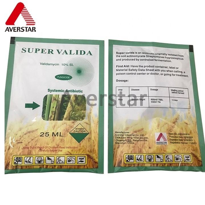 Validamicina Fungicida Jinggangmycin 10% SL 60%TC com Validamicina e número CAS 37248-47-8